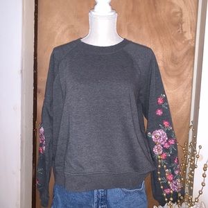 Aeropostale Long Sleeve Floral Shirt